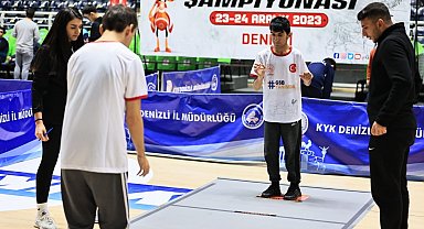 Hemsball Şampiyonası'nda özel sporcular sahne aldı