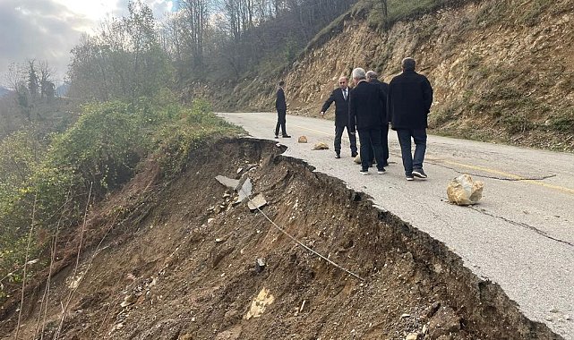 Heyelanın izleri silinecek