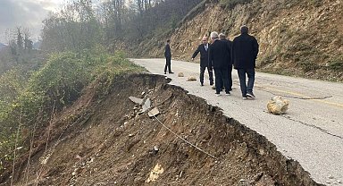 Heyelanın izleri silinecek