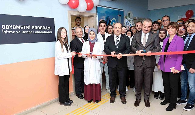 Hitit Üniversitesi'nde "Odyometri Programı İşitme ve Denge Laboratuvarı" açıldı