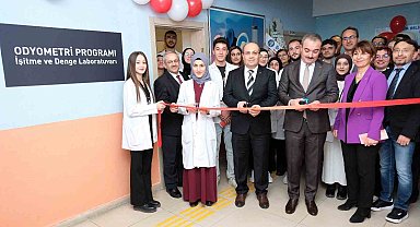 Hitit Üniversitesi'nde "Odyometri Programı İşitme ve Denge Laboratuvarı" açıldı
