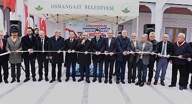 Hüdavendigâr Osmangazi Camii dualarla ibadete açıldı