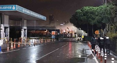 İBB deposunda yangın paniği