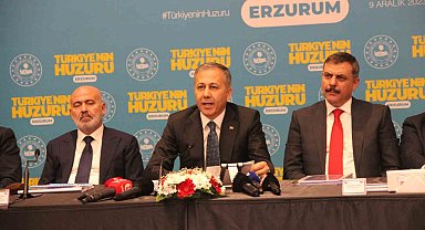 İçişleri Bakanı Yerlikaya: "Kamu düzenini bozmaya çalışan tüm yapılanmaları çökertip adalete teslim edeceğiz"