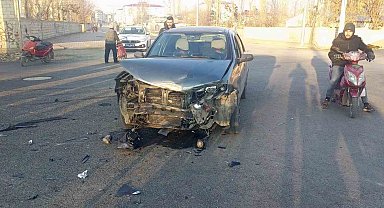 Iğdır'da trafik kazası: 1 yaralı