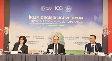 İklim Değişikliği ve Uyum Koordinasyon Kurulu'nda 2030 için yol haritası oluşturan çevre eylem planları kabul edildi