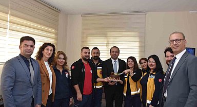 İl Sağlık Müdürü Şenkul, sağlık personellerinin haftasını kutladı