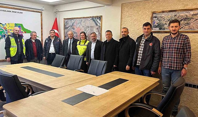 İller Bankası teknik heyeti Emet'in alt yapısını inceledi