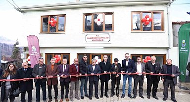 İnegöl Paşaören Mahalle Konağı törenle açıldı