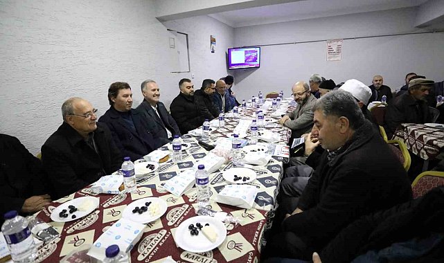İnegöl'de bereket sofrası kuruldu