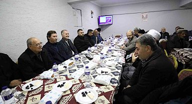 İnegöl'de bereket sofrası kuruldu