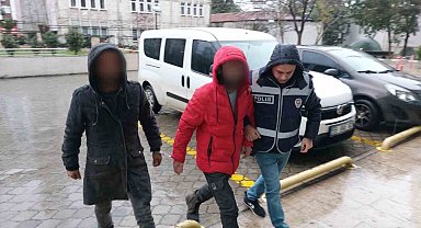 İnşaattan hırsızlığa 3 gözaltı