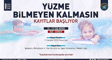 İpekyolu'nda "yüzme bilmeyen kalmasın" kursu