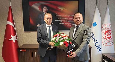 İŞKUR Müdürü Çalış görevini Sarıçam'a devretti