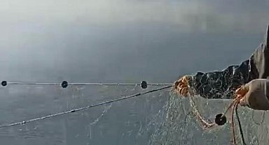 Isparta'da kaçak avcılıkta kullanılan bin 400 metre ağ ele geçirildi