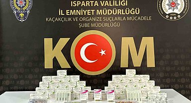 Isparta'da kaçakçılık operasyonu: Çok sayıda malzeme ele geçirildi