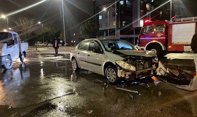 Isparta'da trafik kazası: 2 yaralı