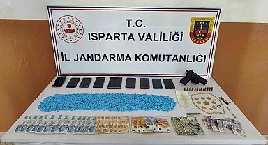 Isparta'da uyuşturucu operasyonu