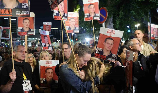 İsrail'de esir protestosu: "Netanyahu iktidardayken hayatımız bu, felaket üstüne felaket"