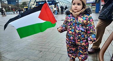 İsrail'in Gazze'ye yönelik saldırıları Polonya'da protesto edildi