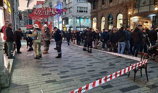 İstiklal Caddesi'nin bir bölümü doğalgaz kaçağı nedeniyle kapatıldı