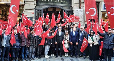 İstiklal şairi Mehmet Akif Ersoy, İstiklal Caddesi'nde anıldı