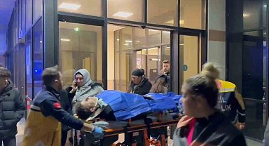 İstinat duvarından 10 metre aşağıya düşen çocuğu itfaiye kurtardı