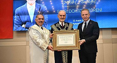 İTO Başkanı Avdagiç'e İstanbul Teknik Üniversitesi'nden "fahri doktora" unvanı