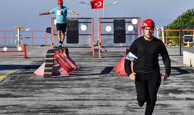 İzmir İtfaiyesine girmek için ter döktüler