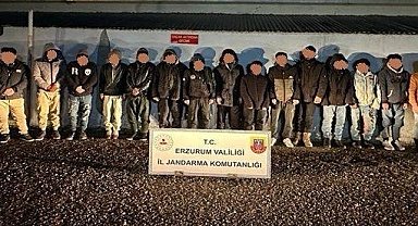 Jandarmadan kaçak göçmen operasyonu