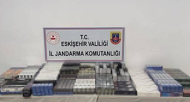 Jandarmadan kaçak sigara operasyonu