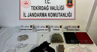 Jandarmadan uyuşturucuya geçit yok: 9 gözaltı