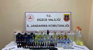 Jandarmadan yılbaşı öncesi sahte içki operasyonu
