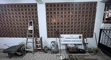 Kaçak kazı yapan 8 kişiye jandarmadan suçüstü