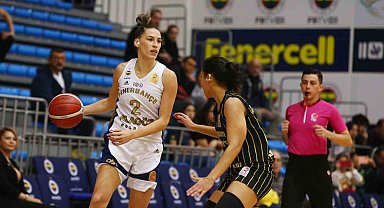 Kadınlar Basketbol Süper Ligi: Fenerbahçe: 111 - Çankaya Üniversitesi: 79