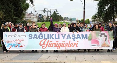 Kadınlar hem sosyalleşti hem de spor yaptı