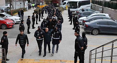 Kafes operasyonunda yakalanan 13 kişi tutuklandı