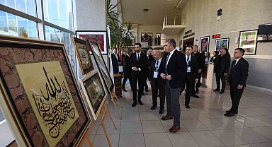 Kağıdım yerli, sanatım milli sergisi açıldı
