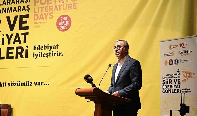 Kahramanmaraş'ta 4. Uluslararası Şiir ve Edebiyat Günleri başladı