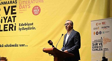 Kahramanmaraş'ta 4. Uluslararası Şiir ve Edebiyat Günleri başladı