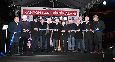 Kanyon Park Piknik Alanı vatandaşların hizmetine açıldı