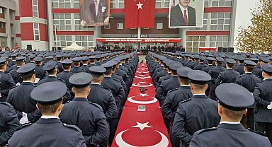 Karabük'te 454 polis adayı mezuniyet coşkusu yaşadı