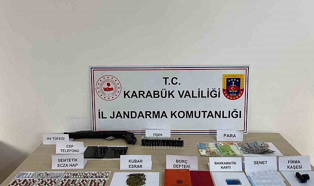 Karabük'te tefecilik ve yağma operasyonunda 10 kişi yakalandı