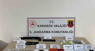 Karabük'te tefecilik ve yağma operasyonunda 10 kişi yakalandı