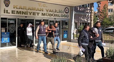 Karaman'da aranan 6 kişi yakalandı
