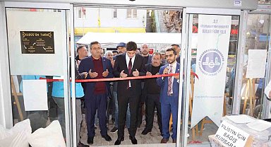 Karaman'da Filistin yararına Hayır Çarşısı açıldı