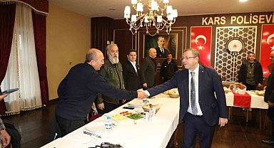 Kars Valisi Ziya Polat, basınla buluştu