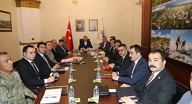 Kars'ta asayiş toplantısı yapıldı