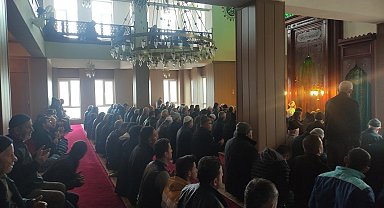 Kastamonu'da camilerde Filistin halkı için dua edildi