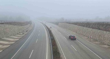 Kastamonu'da yoğun sis etkili oluyor